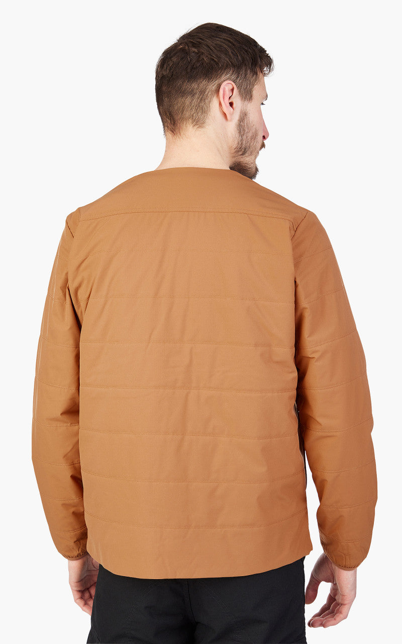 Snow Peak Flexible Insulated Cardigan Brown