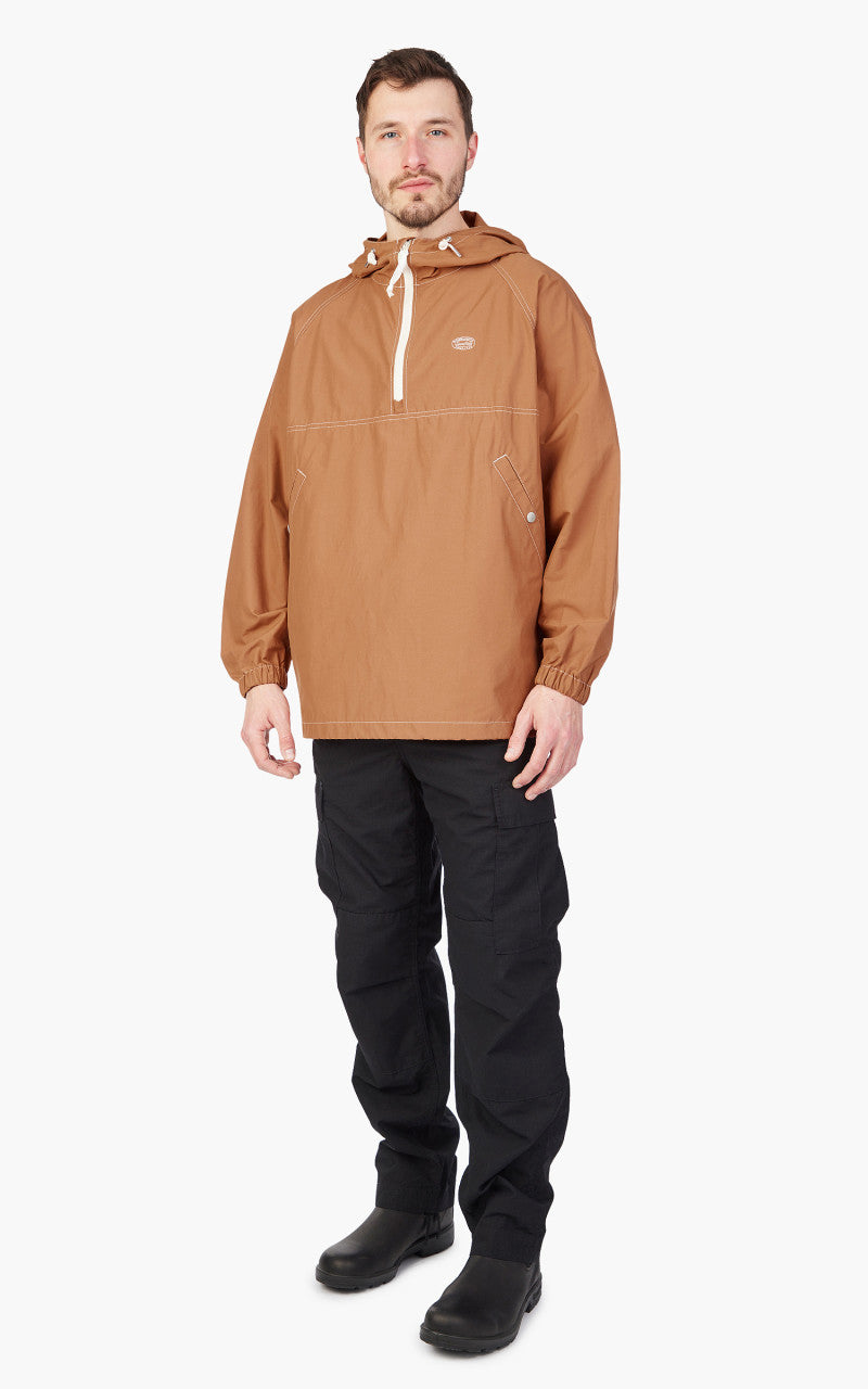 Snow Peak Light Mountain Cloth Parka Brown