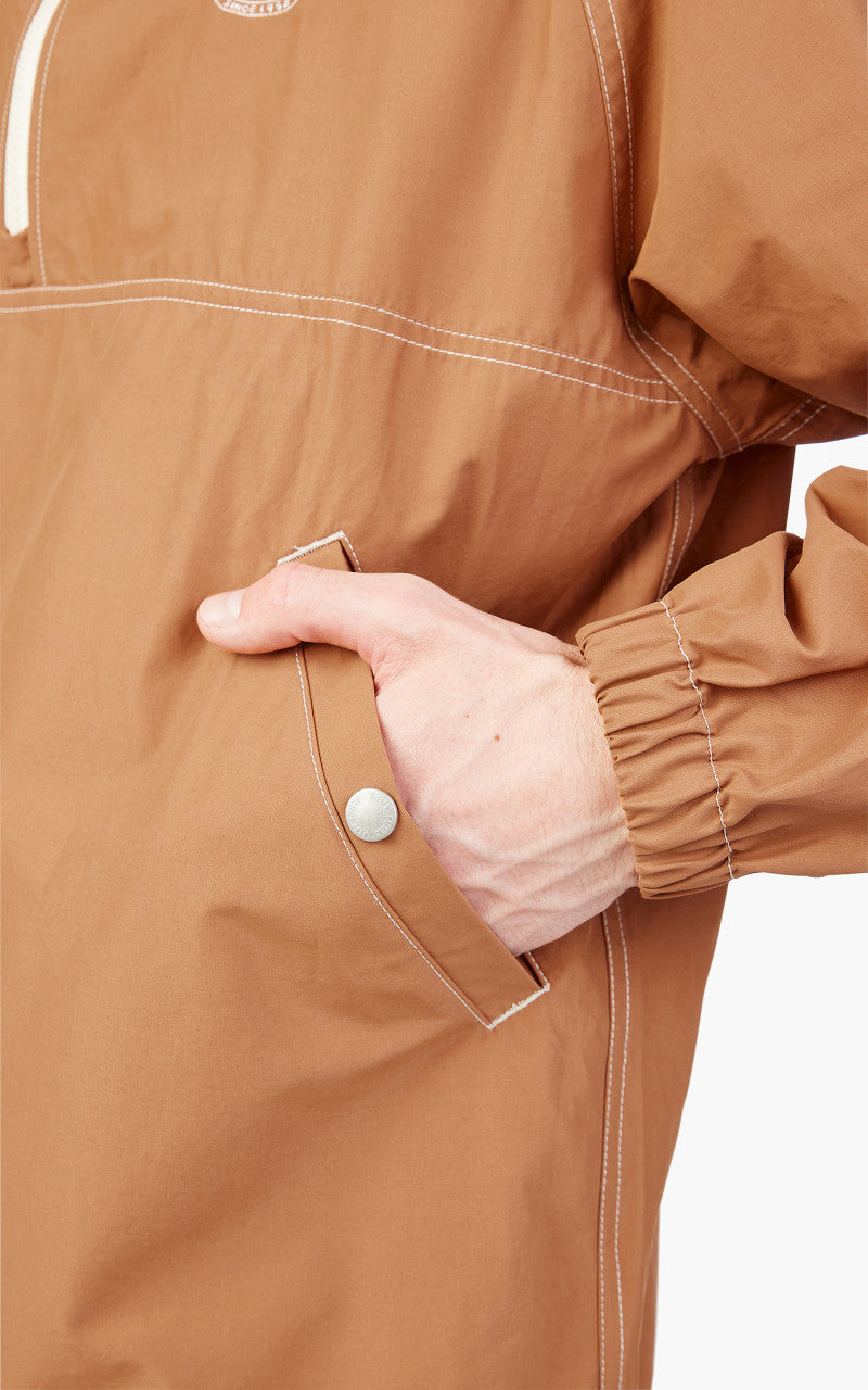 Snow Peak Light Mountain Cloth Parka Brown