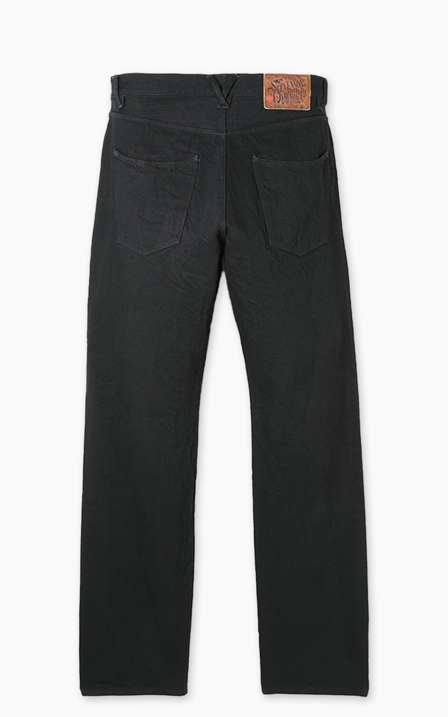 Stevenson Overall Co. Encinitas Jeans Selvedge One Wash Solid Black