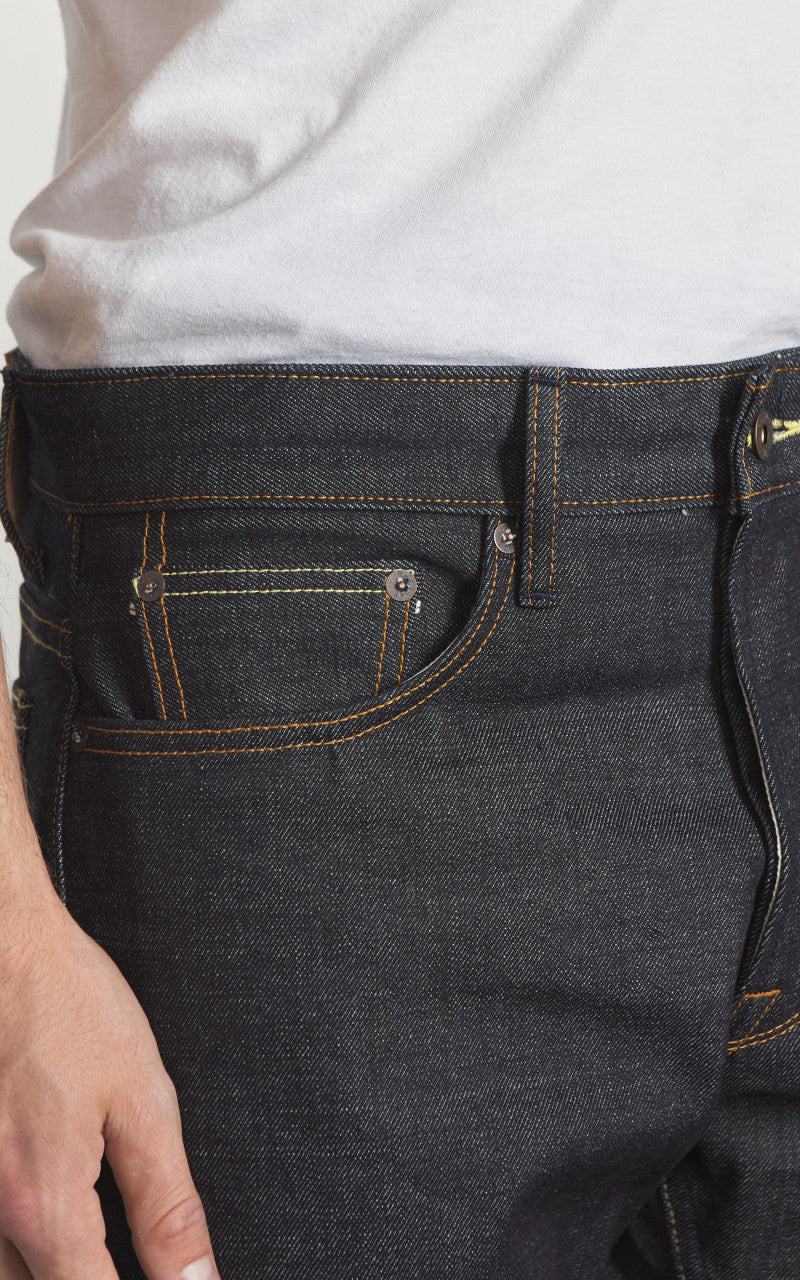 Railcar Fine Goods Spikes X100 Tapered Japanese Selvedge Indigo 15oz