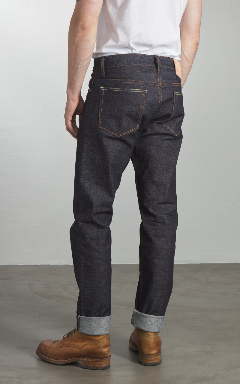 Railcar Fine Goods Spikes X100 Tapered Japanese Selvedge Indigo 15oz