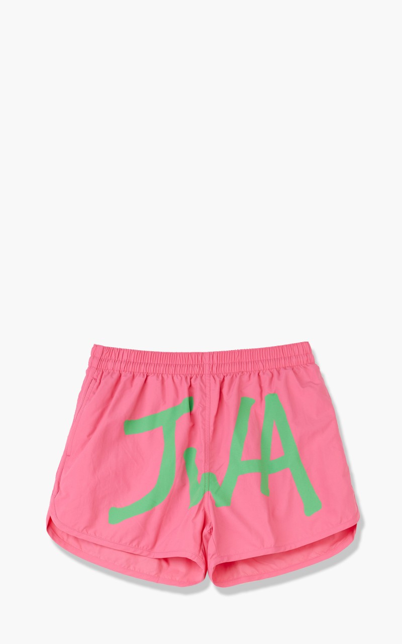 JW Anderson JWA Logo Swimshorts Pink/Green