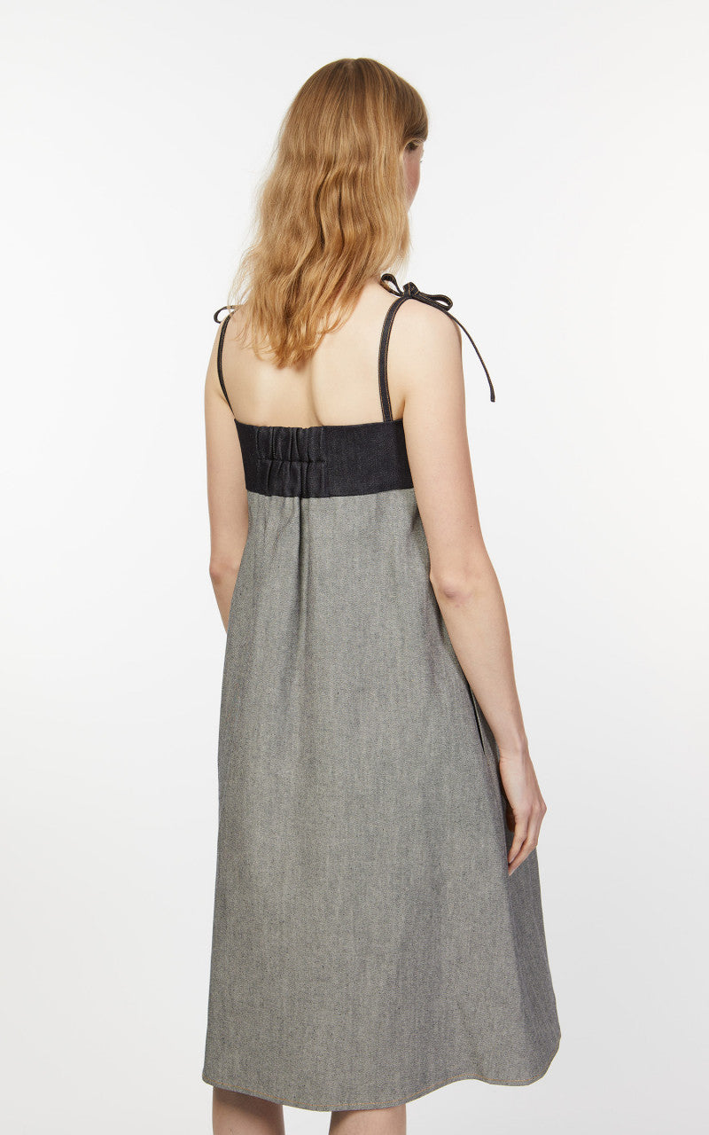 KIMHEKIM Carrie Strap Midi Dress Indigo