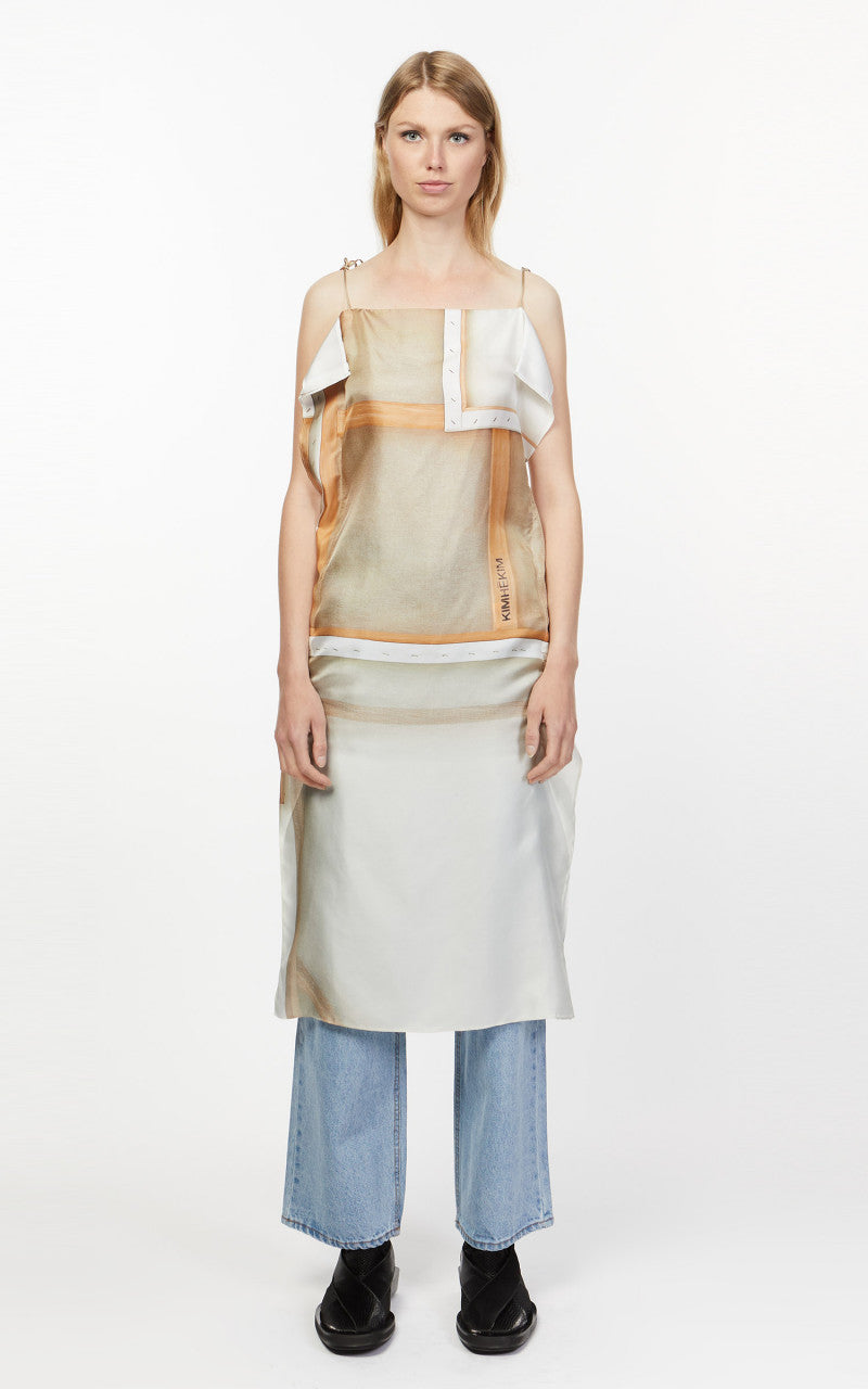 KIMHEKIM Serena Silk Slip Dress Print