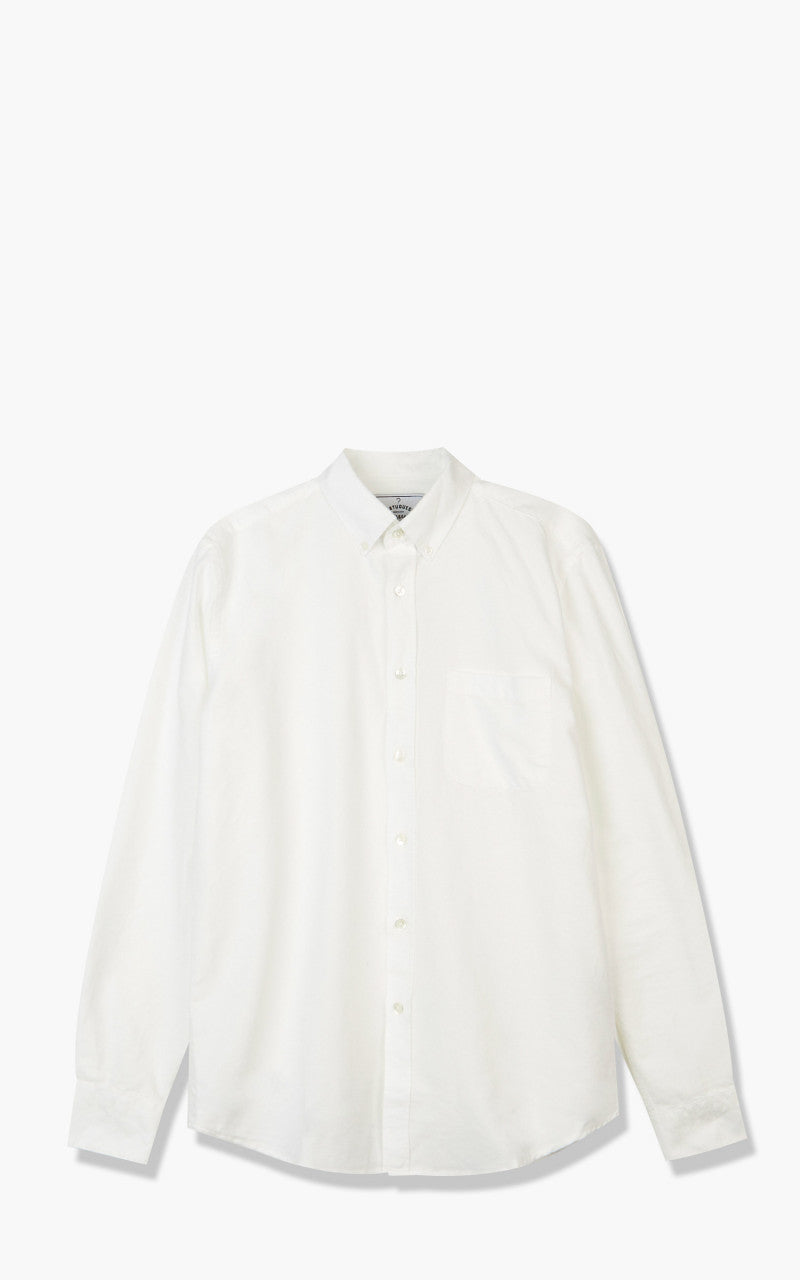 Portuguese Flannel Belavista Shirt Off White