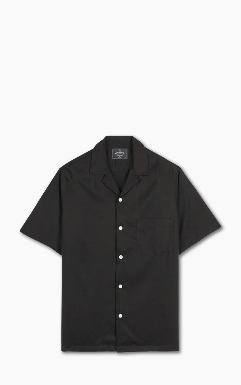 Portuguese Flannel Dogtown Shirt Black