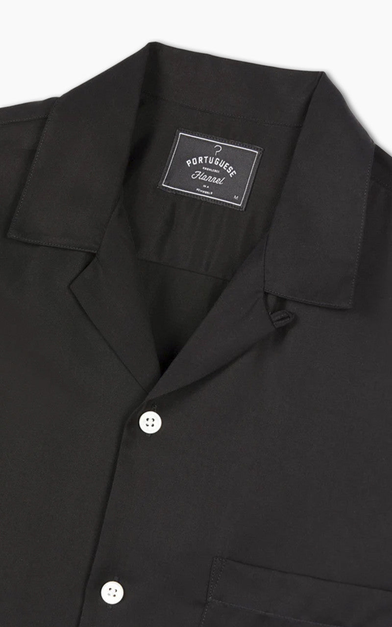 Portuguese Flannel Dogtown Shirt Black