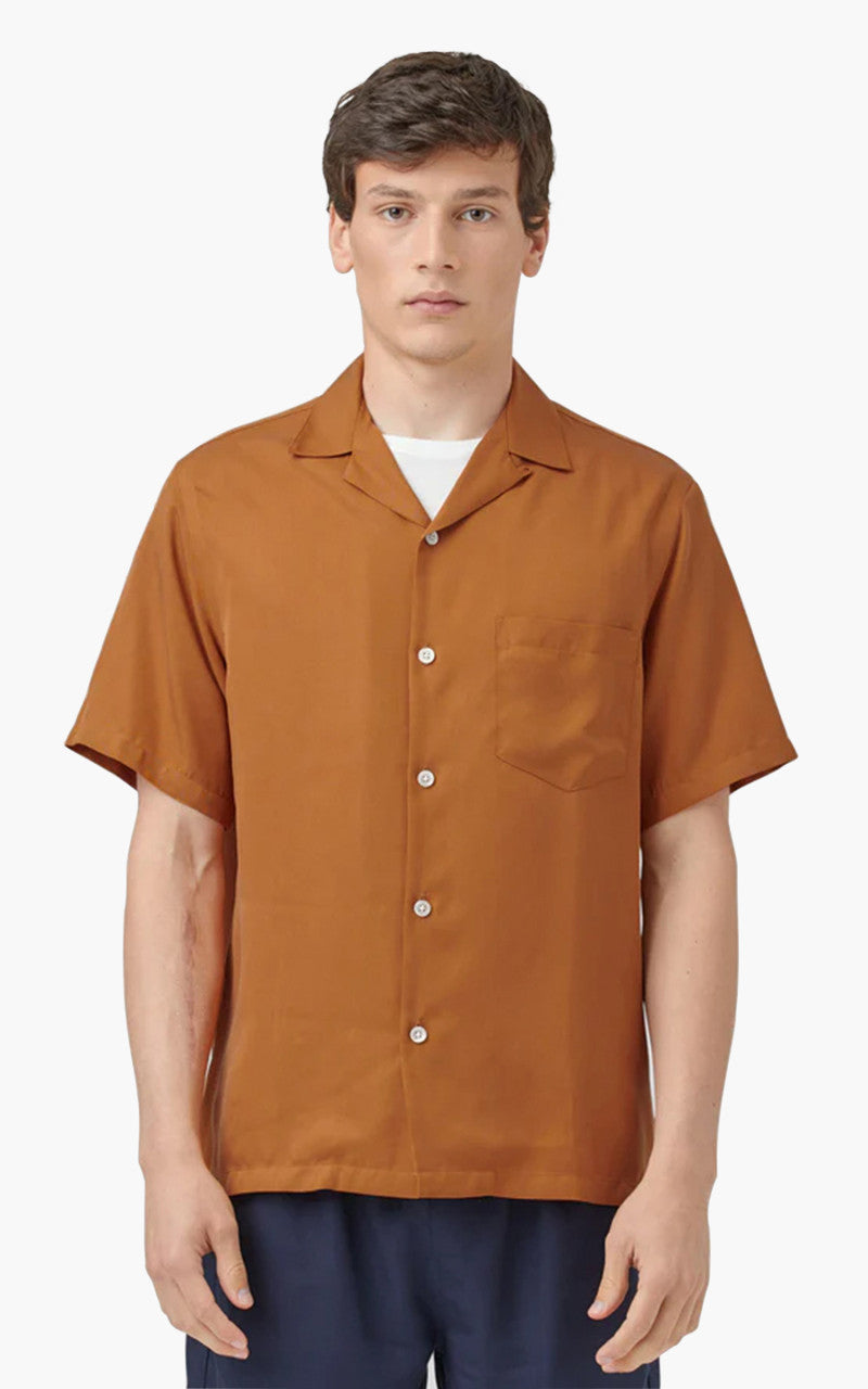 Portuguese Flannel Dogtown Shirt Cinnamon