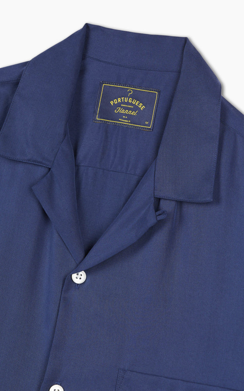 Portuguese Flannel Dogtown Shirt Navy