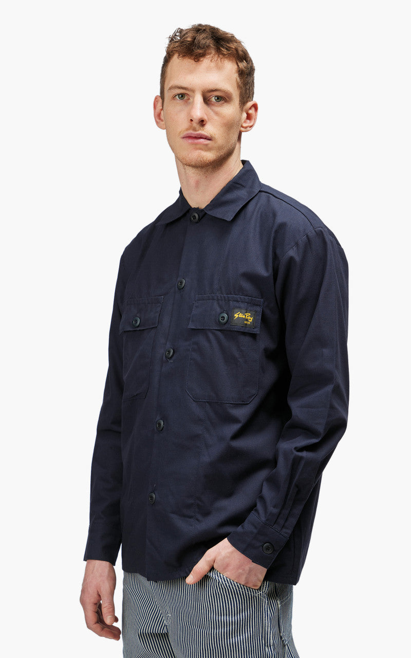Stan Ray CPO 2 Pocket Shirt Navy Ripstop