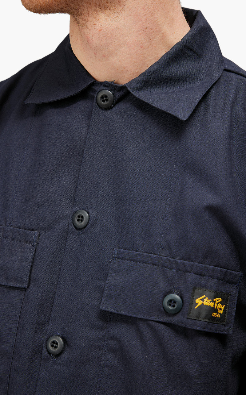 Stan Ray CPO 2 Pocket Shirt Navy Ripstop