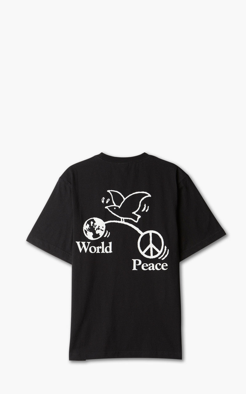 Stan Ray World Peace Short Sleeve T-Shirt Black