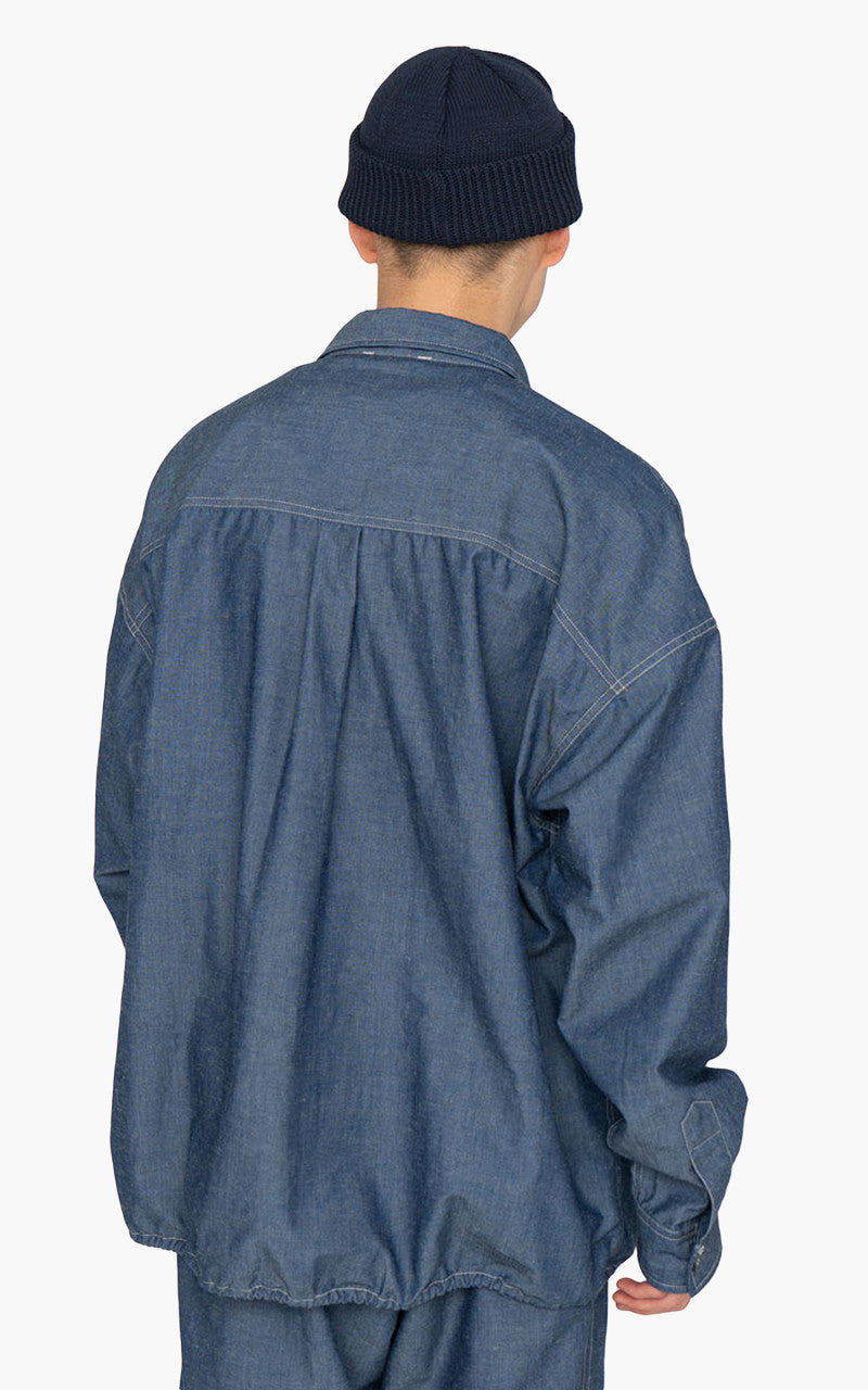 Nanamica Chambray CPO Shirt Jacket Indigo
