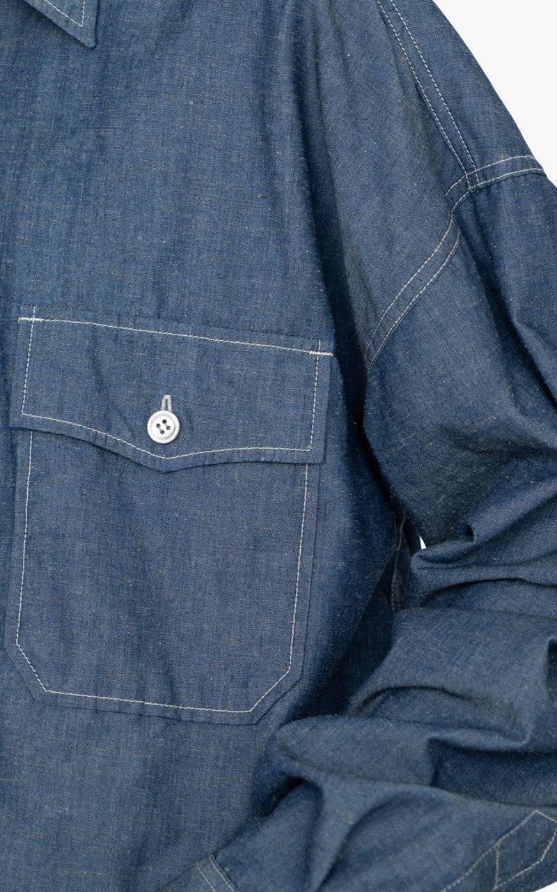 Nanamica Chambray CPO Shirt Jacket Indigo