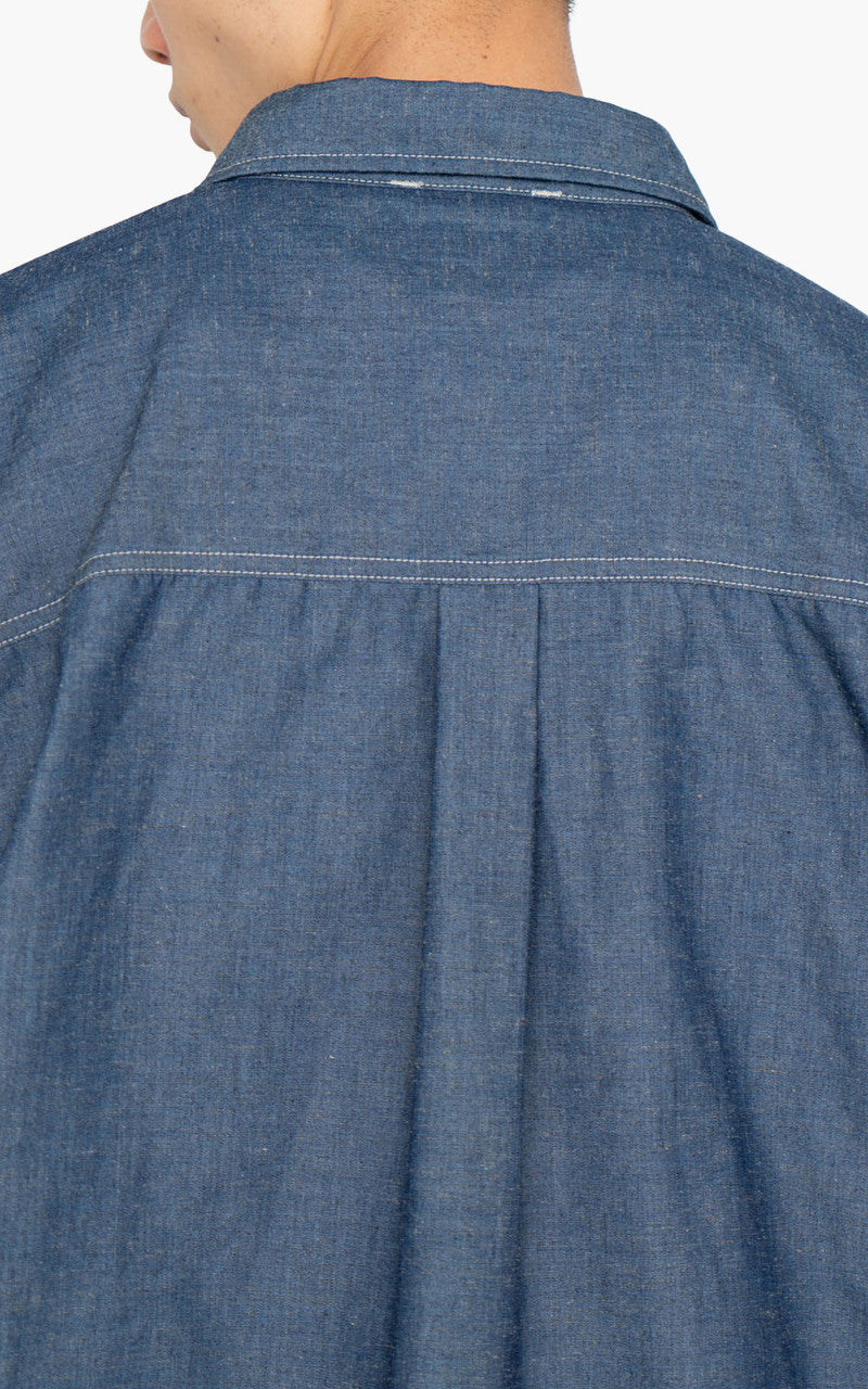 Nanamica Chambray CPO Shirt Jacket Indigo
