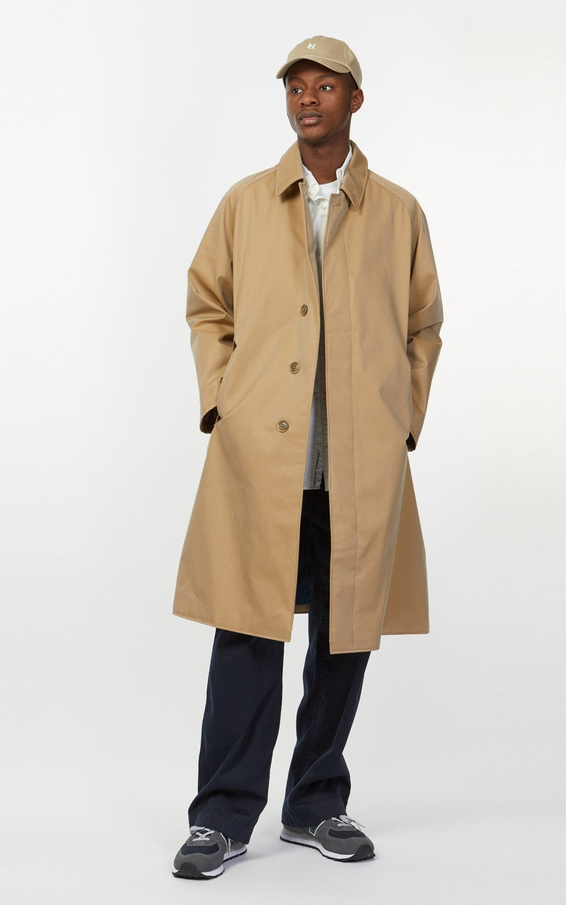 Nanamica GORE-TEX Balmacaan Coat Beige