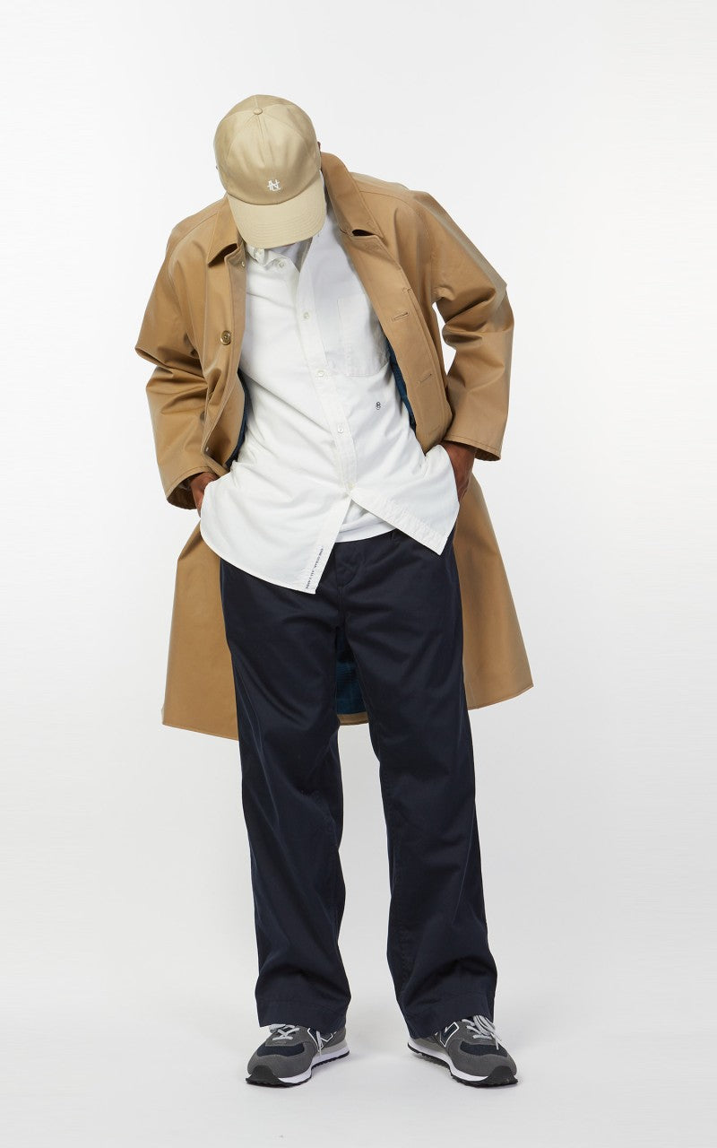 Nanamica GORE-TEX Balmacaan Coat Beige