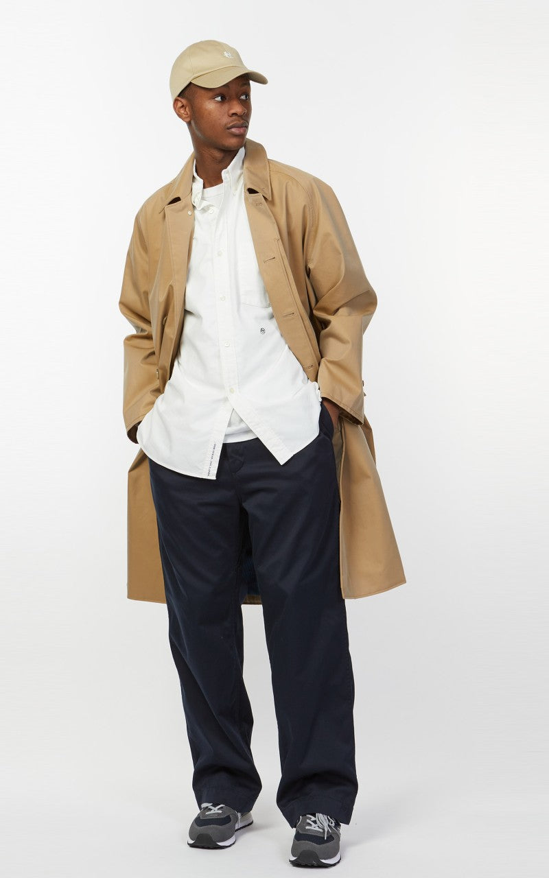 Nanamica GORE-TEX Balmacaan Coat Beige