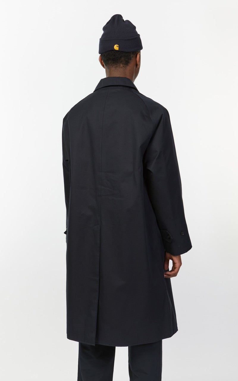 Nanamica GORE-TEX Balmacaan Coat Navy