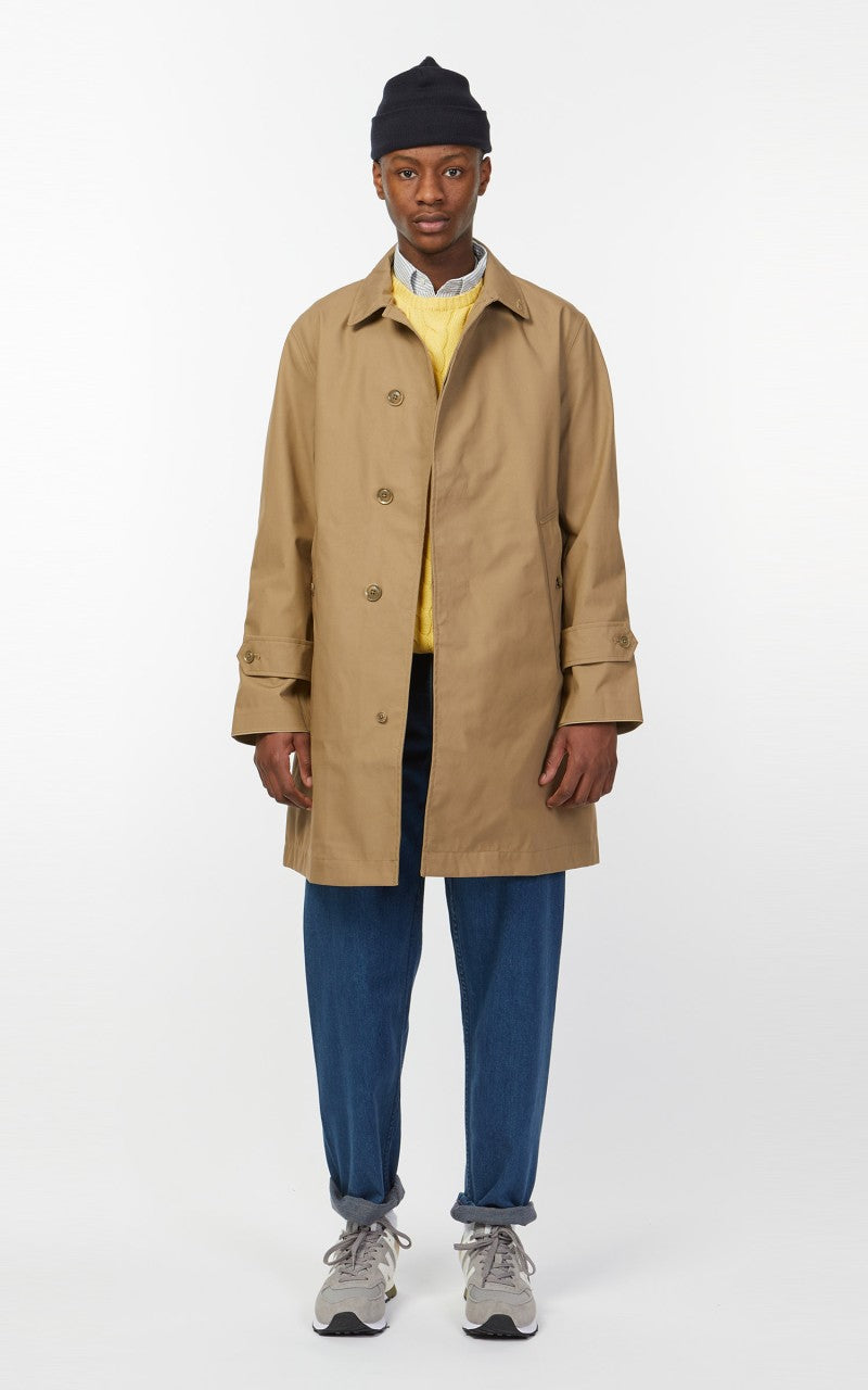 Nanamica GORE-TEX Soutien Collar Coat Beige