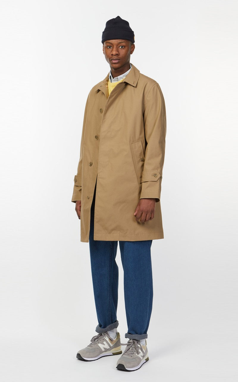 Nanamica GORE-TEX Soutien Collar Coat Beige
