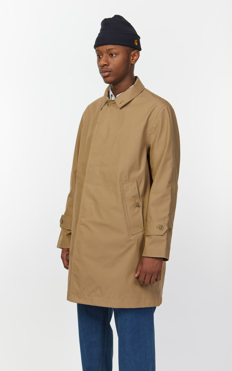 Nanamica GORE-TEX Soutien Collar Coat Beige