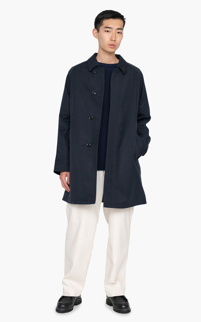 Nanamica 2L GORE-TEX Soutien Collar Coat Navy
