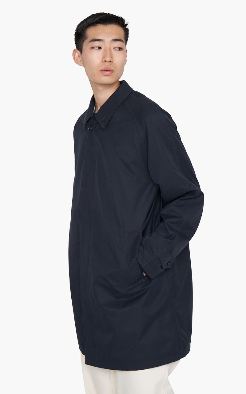 Nanamica 2L GORE-TEX Soutien Collar Coat Navy