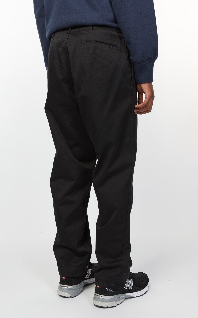 Nanamica Wide Chino Pants Black