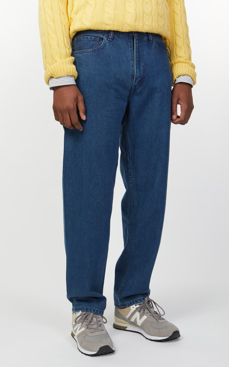 Nanamica 5 Pockets Pants Indigo Bleach