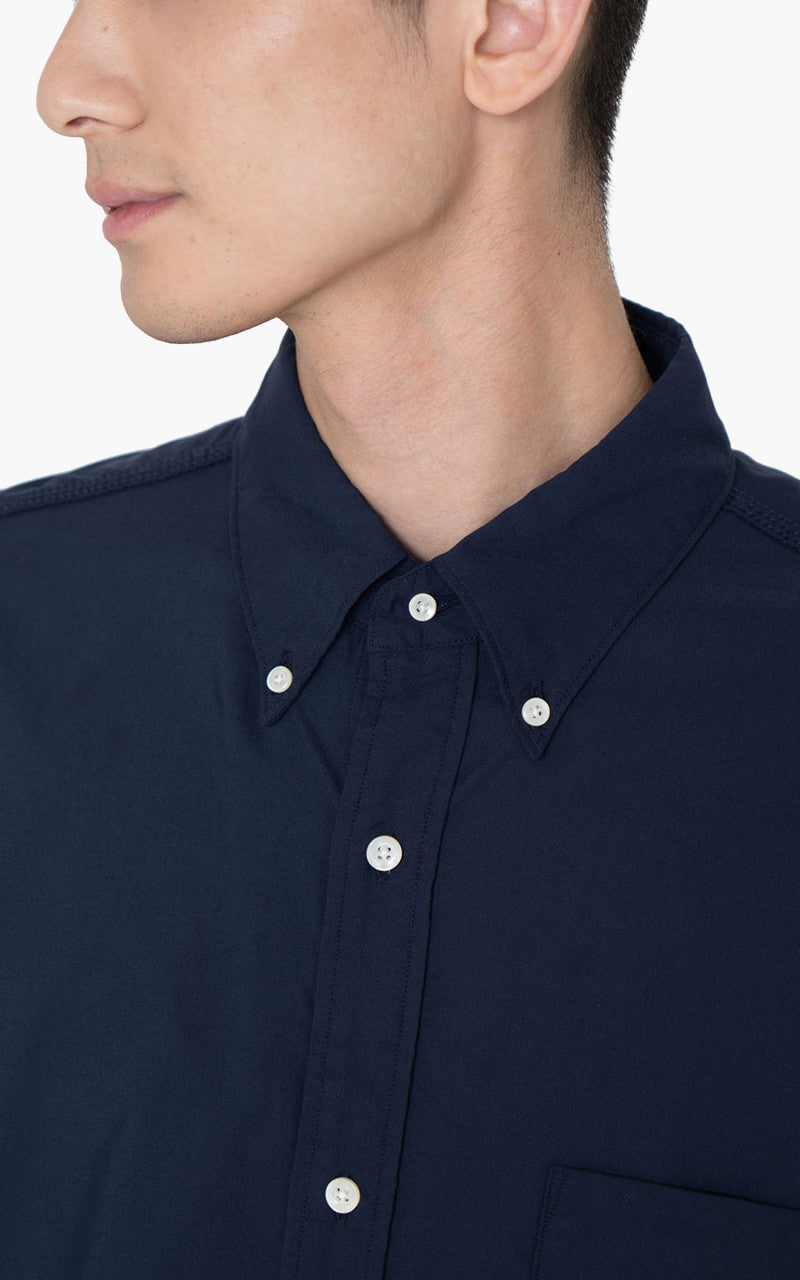 Nanamica Button Down Wind Shirt Dark Navy