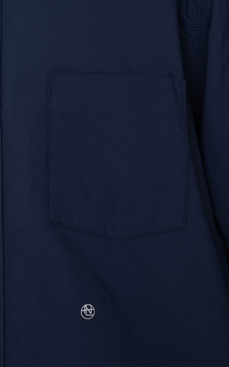 Nanamica Button Down Wind Shirt Dark Navy