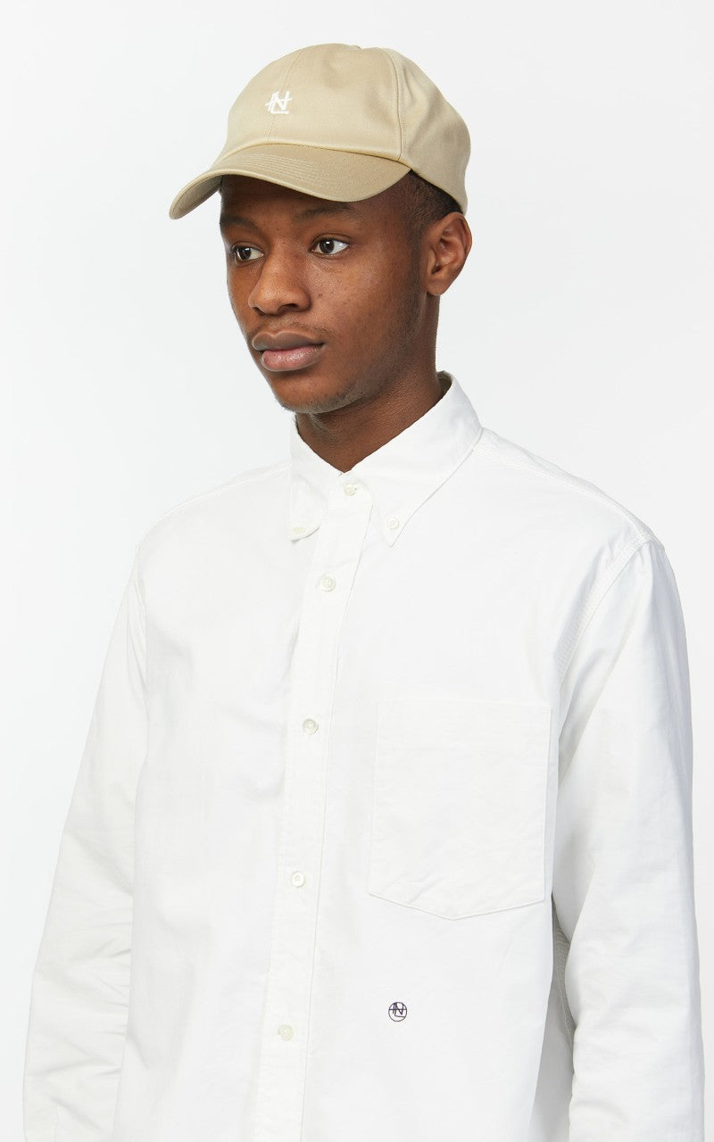 Nanamica Button Down Wind Shirt White