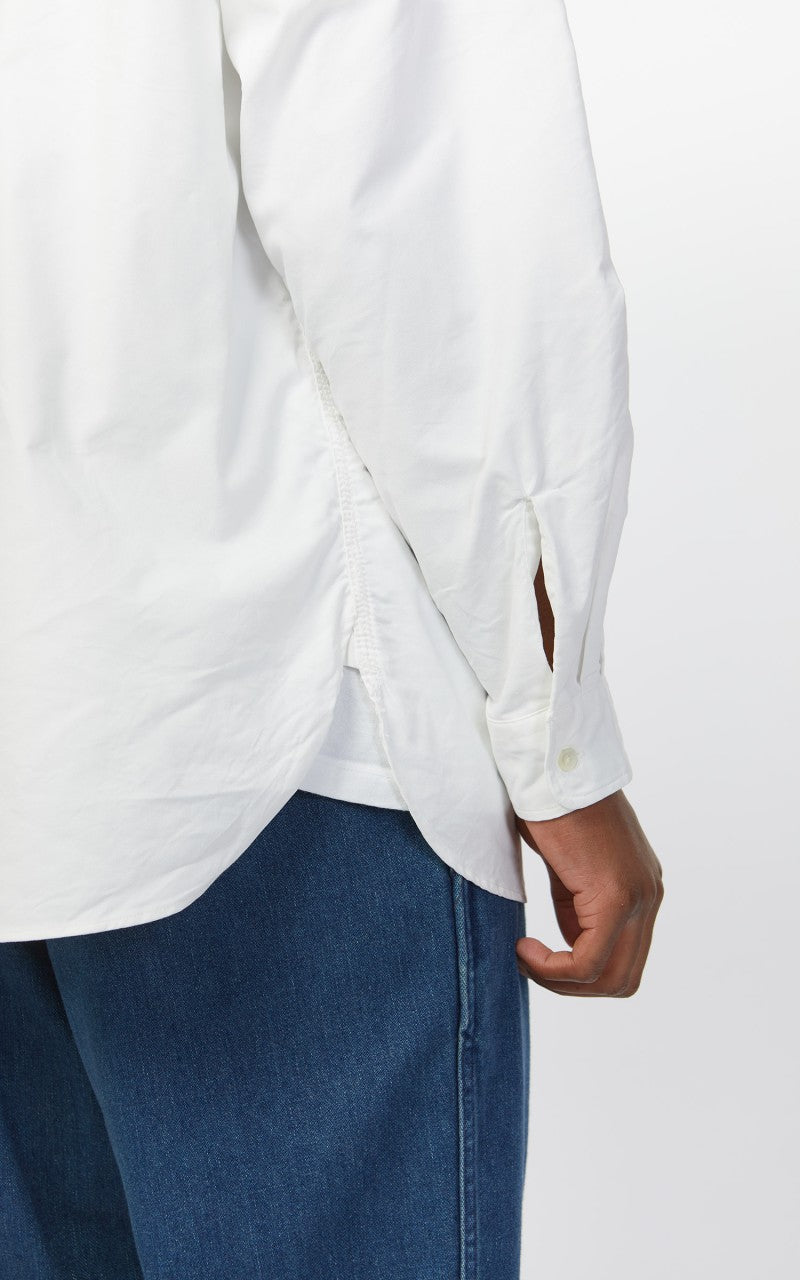 Nanamica Button Down Wind Shirt White