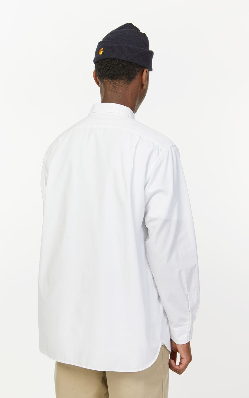 Nanamica Regular Collar Wind Shirt Off White