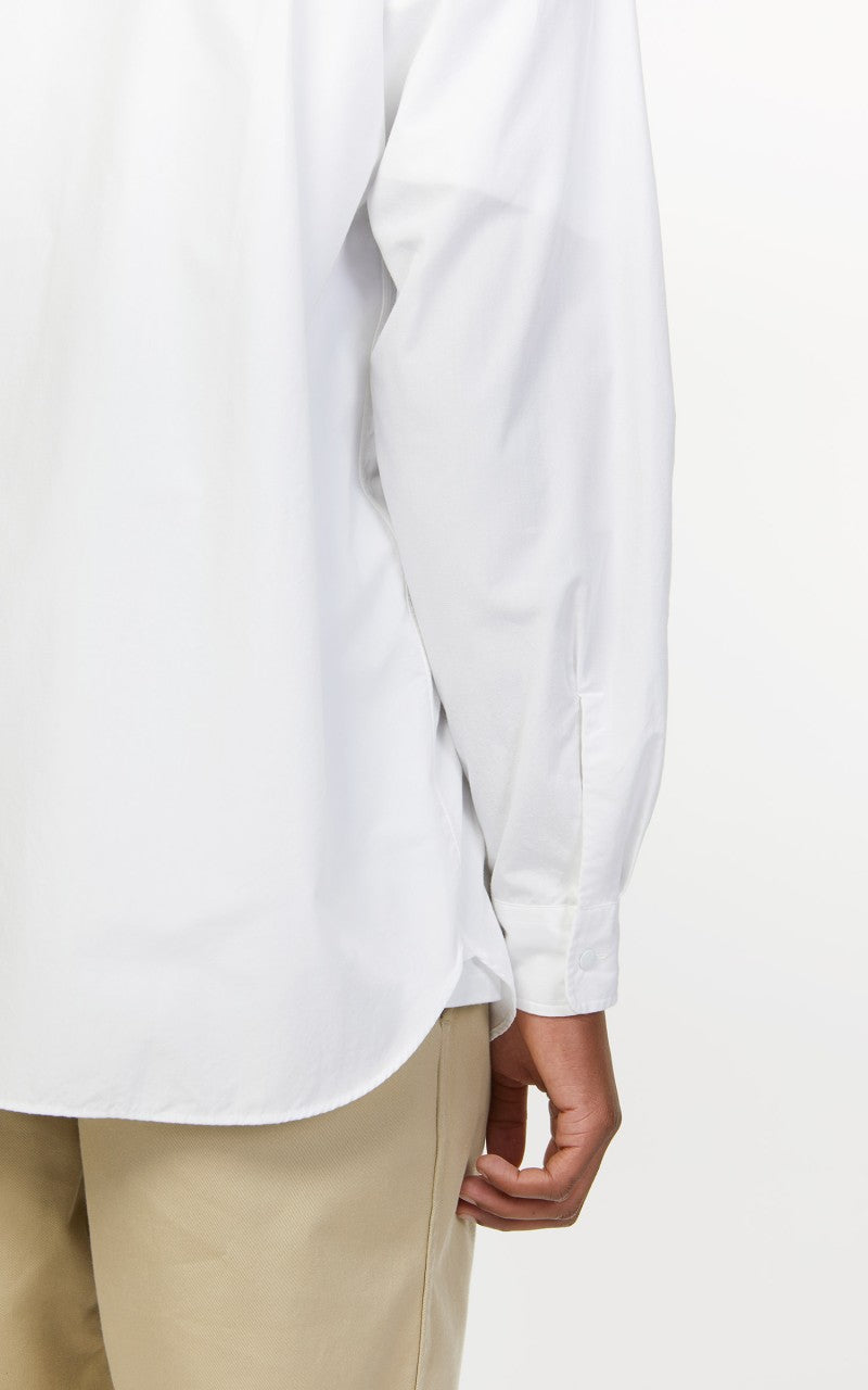 Nanamica Regular Collar Wind Shirt Off White