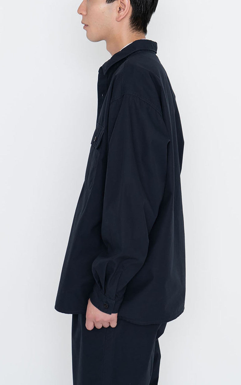 Nanamica Utility Light Wind Shirt Navy