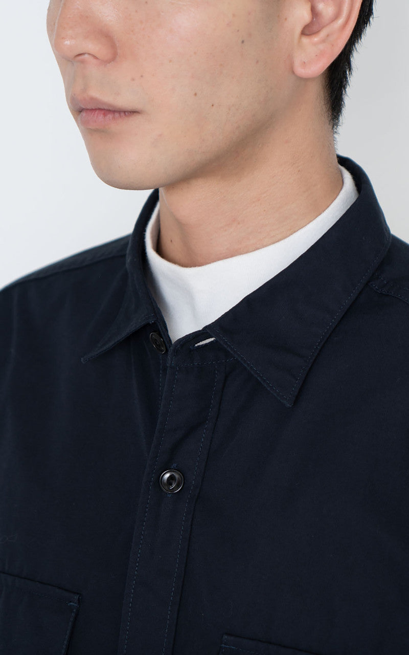 Nanamica Utility Light Wind Shirt Navy