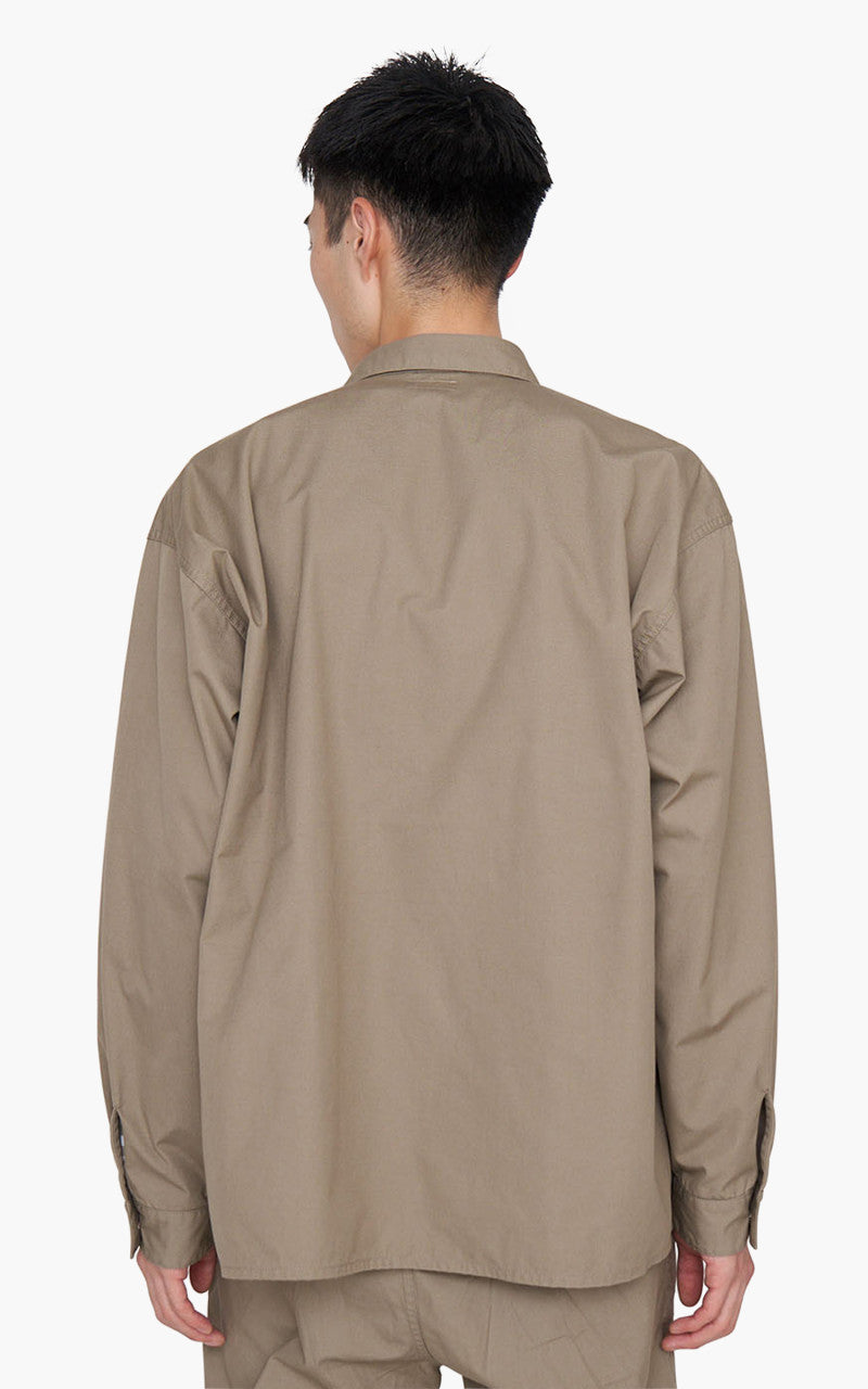 Nanamica Utility Light Wind Shirt Taupe