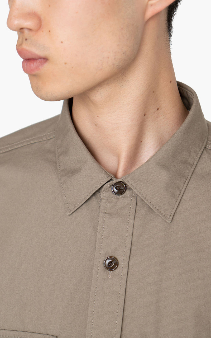 Nanamica Utility Light Wind Shirt Taupe