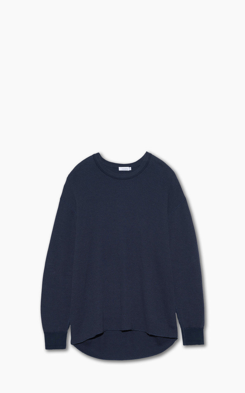 Nanamica Crew Neck L/S Thermal Tee Navy