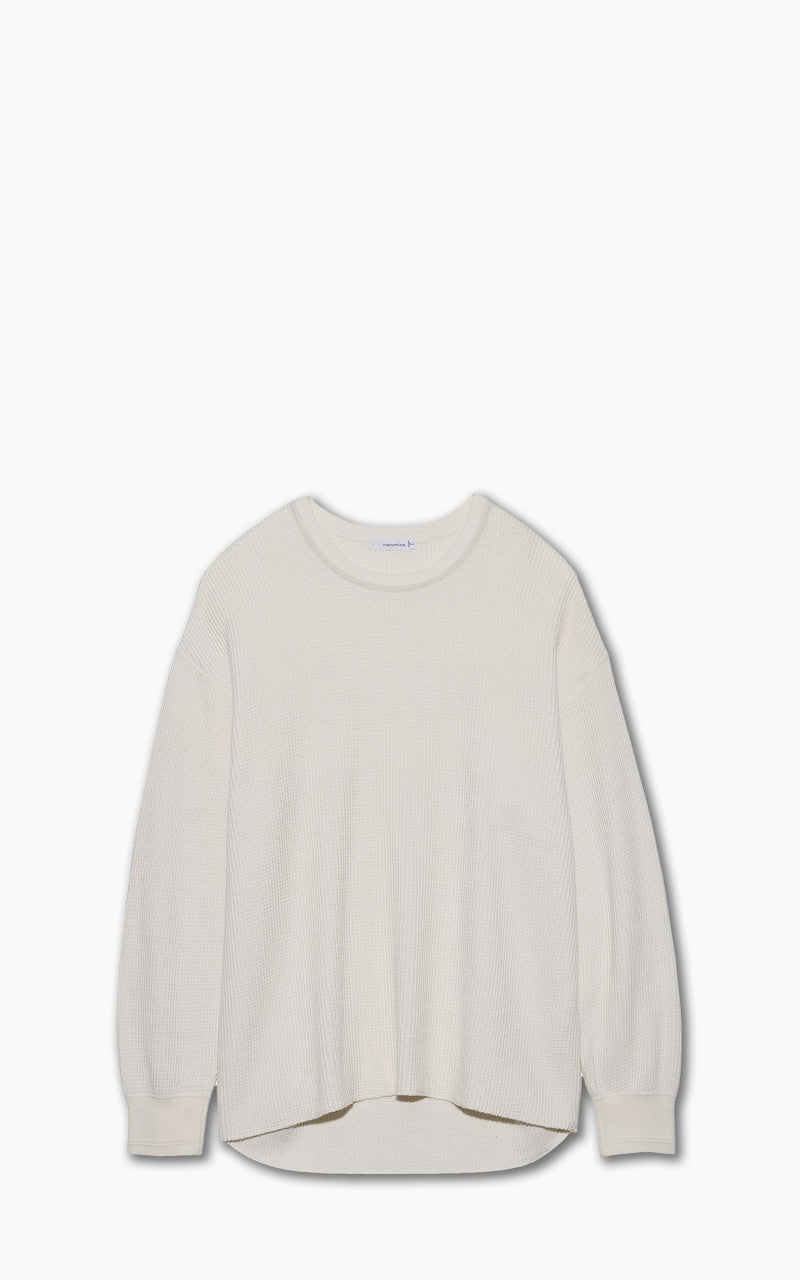Nanamica Crew Neck L/S Thermal Tee Natural