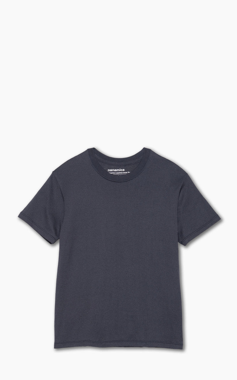 Nanamica Loopwheel Coolmax Jersey Tee Navy