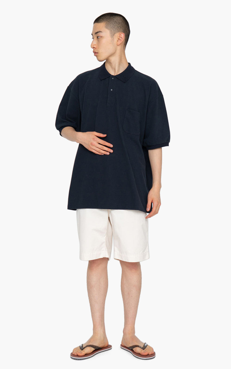 Nanamica H/S Polo Shirt Navy