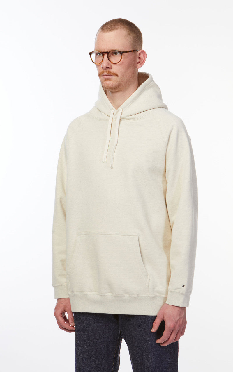 Snow Peak Recycled Cotton Pullover Hoodie Oatmeal