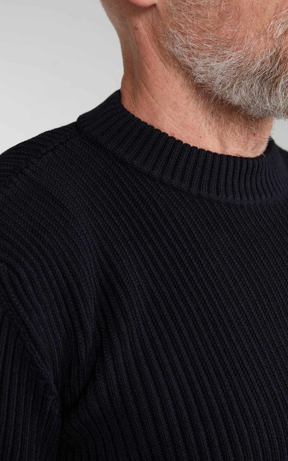 S.N.S. Herning Fender Crew Neck Navy Blue