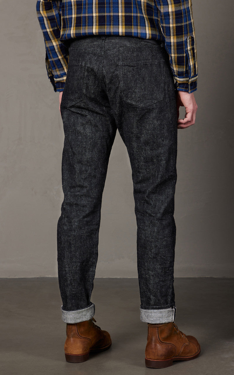 Samurai Jeans S211BK “Koku-Benkei” Slubby Denim Black 17oz