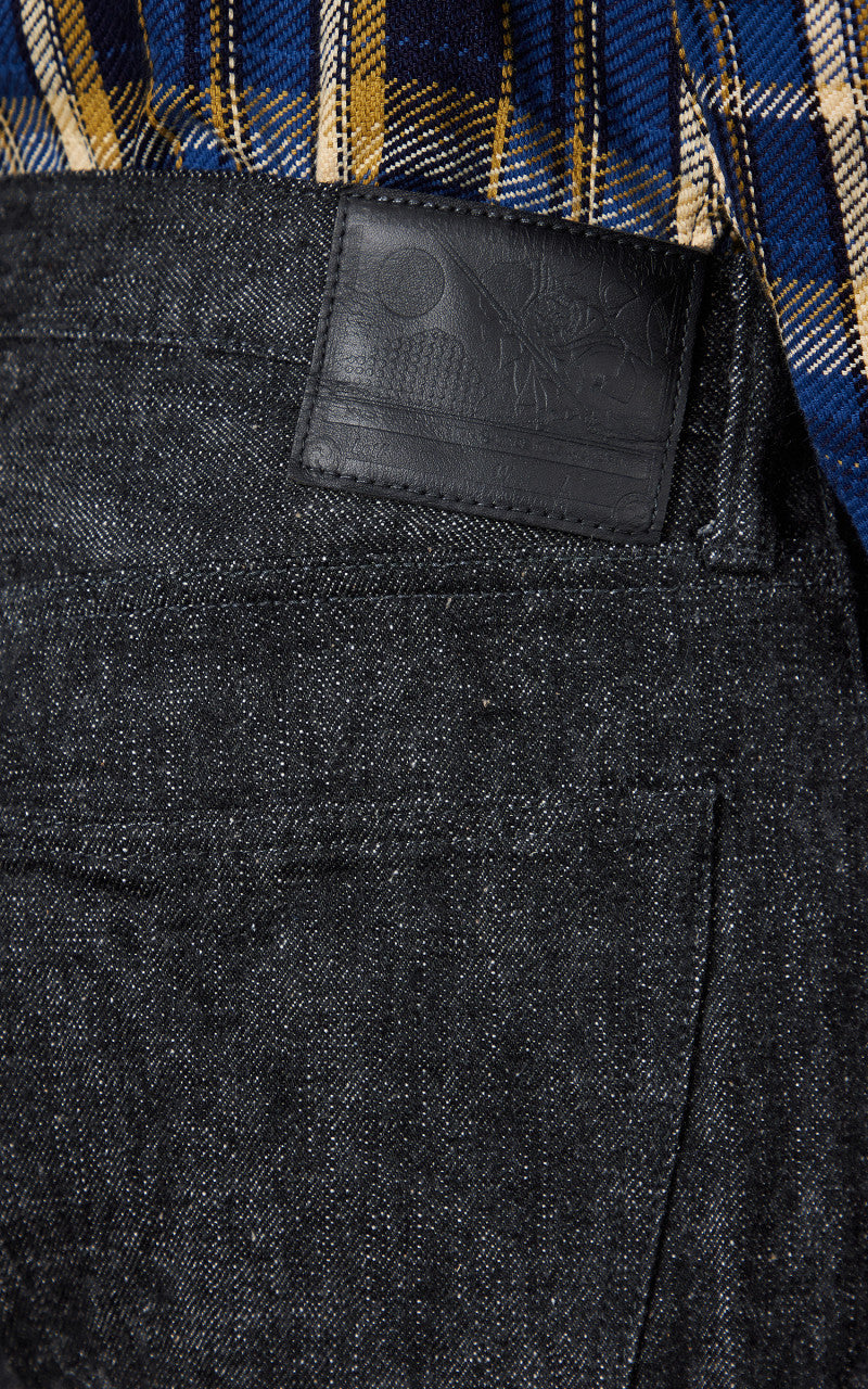 Samurai Jeans S211BK “Koku-Benkei” Slubby Denim Black 17oz