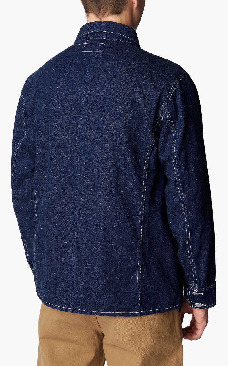 Samurai Jeans S50CV-SC01 Chore Jacket Selvedge Indigo 10oz